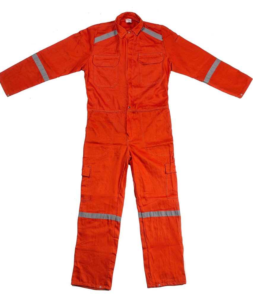 Heavy Duty Hi Vis Mechanic Coverall - Orange