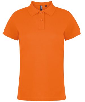 Women's Classic Polo Shirt-aq020_orange_ft2