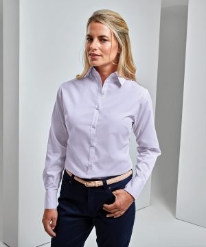 Women's Long Sleeve Poplin Shirt-pr300