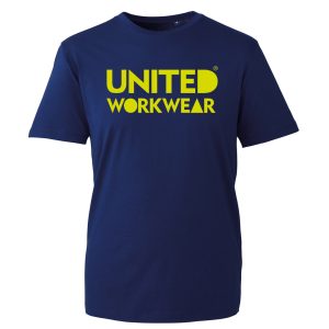men's workwear worker NAVY t-shirt-united workwear-UWF212N