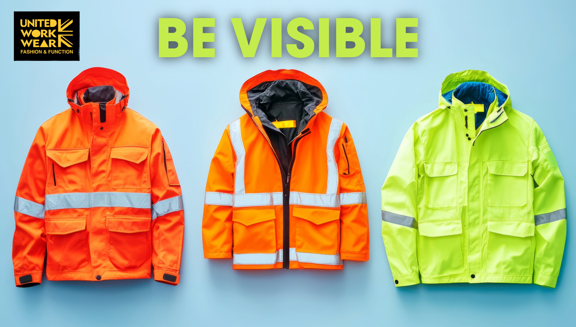 HI-VIS JACKETS - VESTS - UNITED WORKWEAR