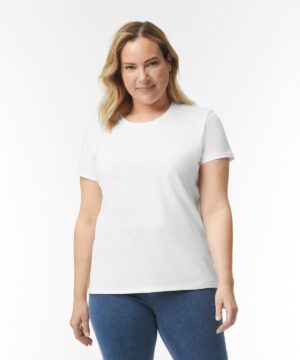 women's work t-shirt-white-united workwear